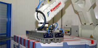 Robots automate lasagne packaging line