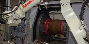 Robots handle barrels at heritage cooperage