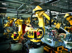 Welding robots