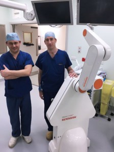 Renishaw neuromate robot