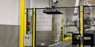 Robot automates temperature controlled manual handling process