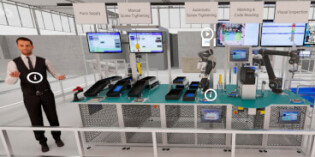 Omron exhibits new technologies in a virtual interactive platform