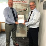Glass experts see clear advantages with Kawasaki robots Glass experts see clear advantages with Kawasaki robots