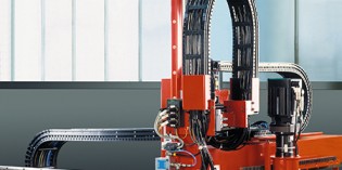 Flexible cable carrier system from Kabelschlepp Metool
