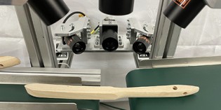Fully automatic inspection of wood parts