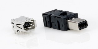 Mini I/O connector for collaborative robots