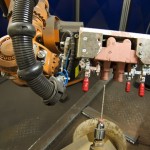 Robot helps to streamline tricky foundry task