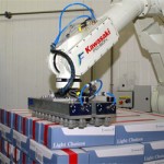 Robots automate lasagne packaging line