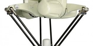 Fast, compact delta robot for pick and place