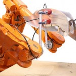 ABB robots produce custom metal shapes for architects