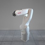 6 axis robot reduces machine cycle times by one third