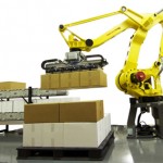 Stronger and faster palletising robot with long reach