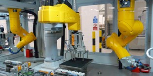 Robots boost capacity on airbag sensor production line