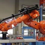 Igus Triflex energy chain for palletizing robots