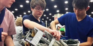 RA Rodriguez sponsors winning school robotics team