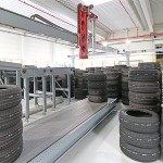 Güdel gantry robots sort and palletise tyres