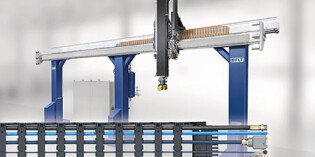 Igus e-chain ensures safety at high speed in a linear motor robot