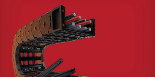 Spacious cable carrier for large cable bundles