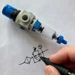 Tiny air preparation units from Festo for end of arm tooling