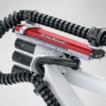 Effective protection for cable carrier and lines