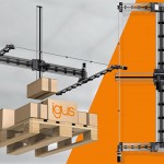 Large DIY palletiser robot from Igus at a low price