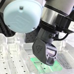 Non-contact measurement system for cobot arm