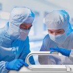 Cleanroom e-chain racks up 60 million double strokes