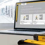 Safety distance determined simply and safely