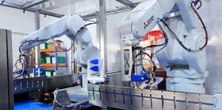 Ultrasonic technology for food portioning applications
