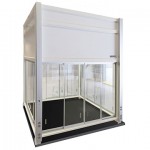 Enclosures for robotics in laboratory automation